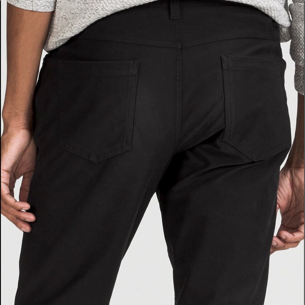 Lululemon mens ABC Pant Classic 34”L, black size 34